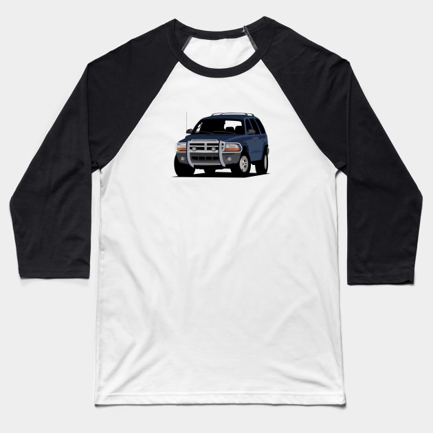 Dodge Durango Baseball T-Shirt by TheArchitectsGarage